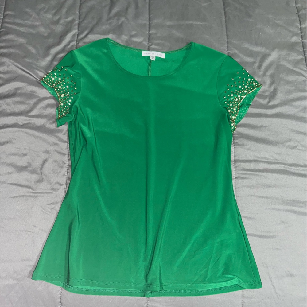Anna Lee & Hope Beaded Top